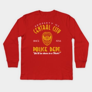 Property of CCPD Kids Long Sleeve T-Shirt